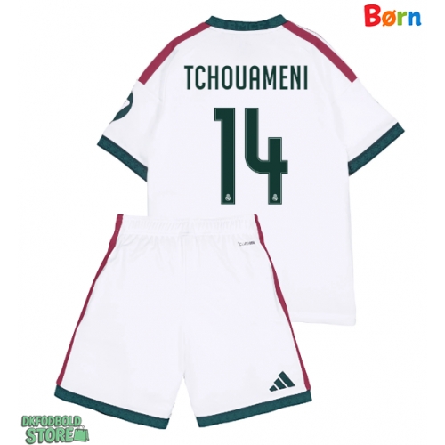 Real Madrid Aurelien Tchouameni #14 Replika Babytøj Hjemmebanesæt Børn 2026-27 Kortærmet (+ Korte bukser)